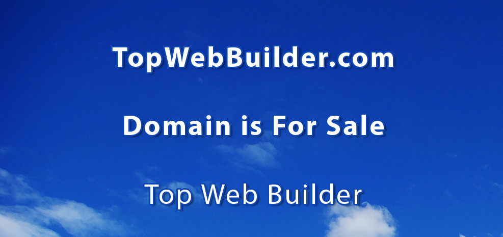 TopWebBuilder.com Domain is For Sale
